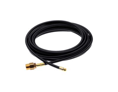 Tuyan de drainage L. 16 m pour nettoyeur haute pression Erbauer noir
