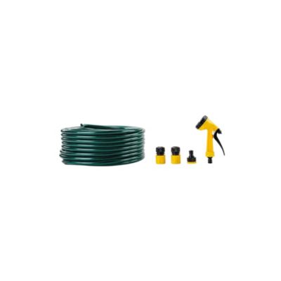 Tuyau d'arrosage 13mm - Suan - Kit complet avec accessoires d'arrosage - Longueur : 30m