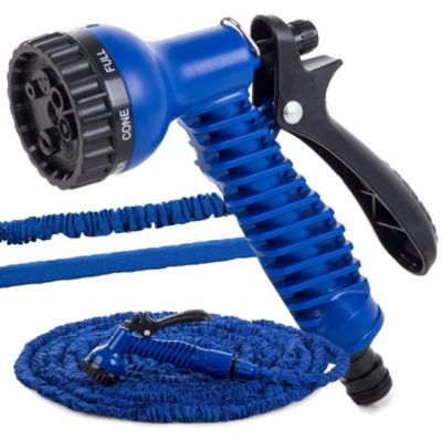 Tuyau d'arrosage extensible 10 m - 30 m avec pistolet