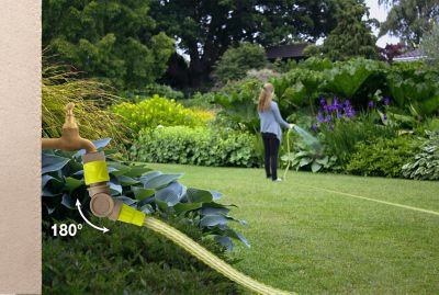 Tuyau d'arrosage extensible et rétractable L.13,5 m/40 m