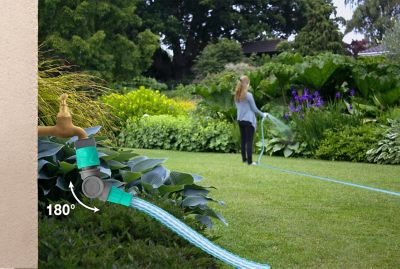 Tuyau d'arrosage extensible et rétractable L.13,5 m/40 m