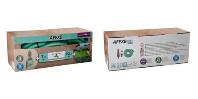 Tuyau d'arrosage extensible et rétractable L.22 m