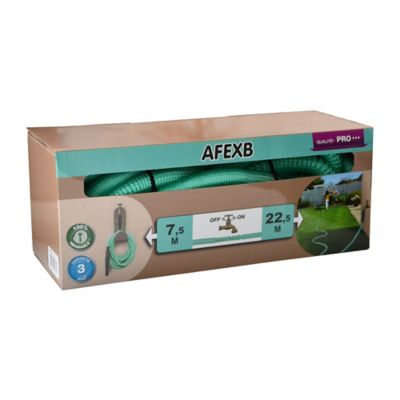 Tuyau d'arrosage extensible et rétractable L.22 m