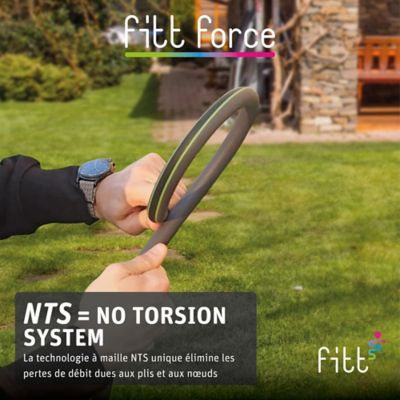 Tuyau d'arrosage Fitt Force lime ø12,5 mm L.15 m, avec accessoires