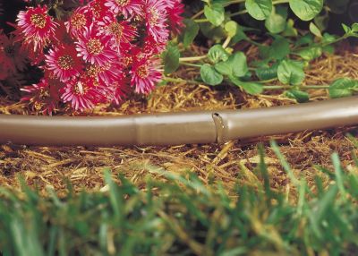 DRIPALIA Tuyau Arrosage Goutte à Goutte 16mm Marron 100m - Goutteurs 33cm Débit 4L/h