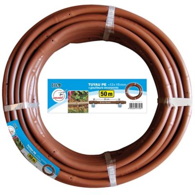 BORDSTRACT Tuyau D'Irrigation Goutte à Goutte 4/7mm - 20m Pour Jardin | Économie D'Eau 70%