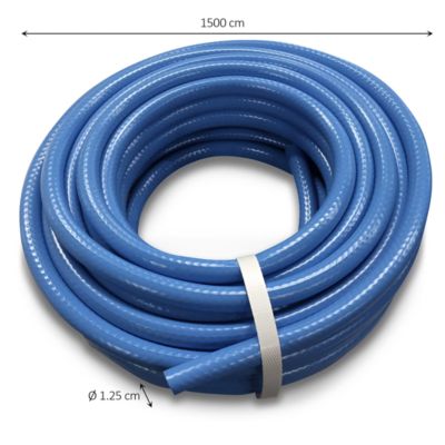 Tuyau d'arrosage tressé ø12,5 mm L.15 m