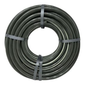 Tuyau d'arrosage tricoté Verve noir et vert ⌀.19 mm x L.25 m