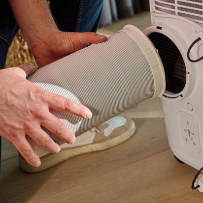Tuyau Évacuation Climatiseur Mobile 3m - PVC Aluminium - Pour Sèche-Linge, Ventilation