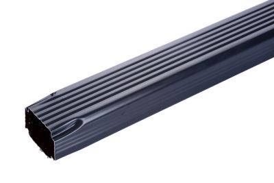 Tuyau de descente aluminium bleu L.2 m