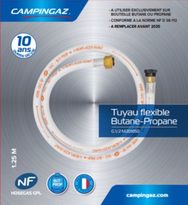 Tuyau de gaz flexible butane/propane Campingaz