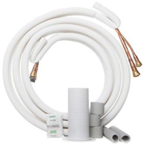 Tuyau de gaz pour climatiseur prêt à poser Qlima SC 4248 (1/4 - 1/2) (mise en service incluse), 4 m