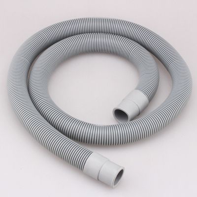 Tuyau De Machine À Laver Flexible Dévacuation Universel Compris Support Et Colliers De Serrage Rallonge De Tuyau De Vidange 2m