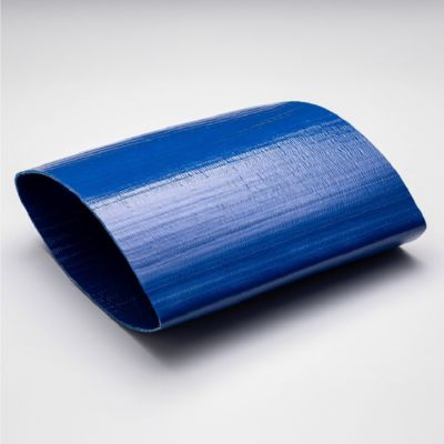 Tuyau de refoulement, d'arrosage plat en PVC - Bleu - 25 m x 25 mm - Linxor