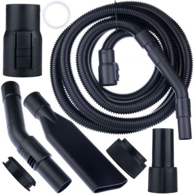 Tuyau Flexible 4m pour Aspirateur - Haute Résistance, Souple, Réglage Aspiration