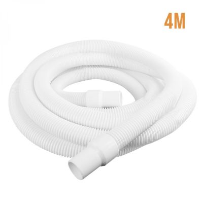 Tuyau flottant 2 embouts pour piscine - Diam 38 mm - 4 m - Blanc - Linxor