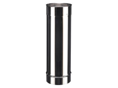 Tuyau inox 304 soudé 50 cm ø150 mm Poujoulat