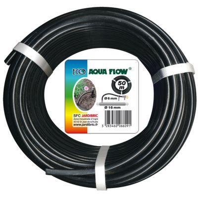 Tuyau micro-conduit L.50 m en Polychlorure de vinyle (PVC)