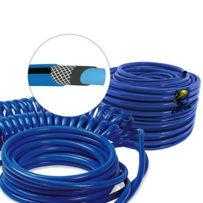 Tuyau pneumatique PVC pour compresseur 12,5 x 17,5 mm 5 m haute ...