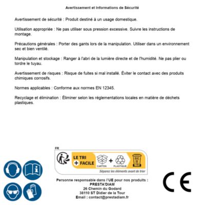 Tuyau Poreux 15m avec Raccord Bouchon Montés - Utilisation Pratique ...