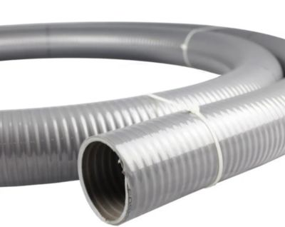 Tuyau PVC semi rigide Longueur 10M diamètre 32mm extérieur Coloris Gris souple diam intérieur 26mm ZENLYS