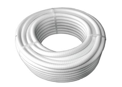 Tuyau PVC semi rigide Longueur 40M diamètre 50mm extérieur  Blanc souple diam intérieur 43mm ZENLYS Piscine au sel ou chlore