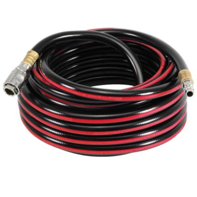 Tuyau tressé renforcé 20m Mecafer HD avec insert rapide
