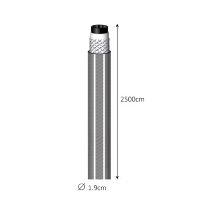 Tuyau tricoté Verve ø19mm L.25m en Polychlorure de vinyle (PVC)