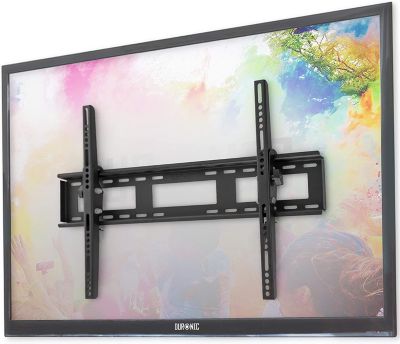 TVB123M Support TV mural pour écran de 23 à 55 pouces Inclinable Charge max 40 kg VESA 200 400 Télé LED LCD OLED Duronic