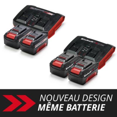 Twincharger + Kit 2x 4,0Ah Power X-Change Plus