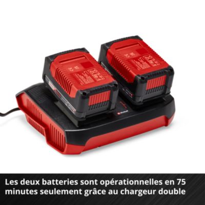 Twincharger + Kit 2x 4,0Ah Power X-Change Plus