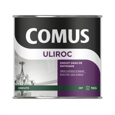 ULIROC 1 KG Enduit gras Haute Dureté pour finitions laquées très soignées - COMUS