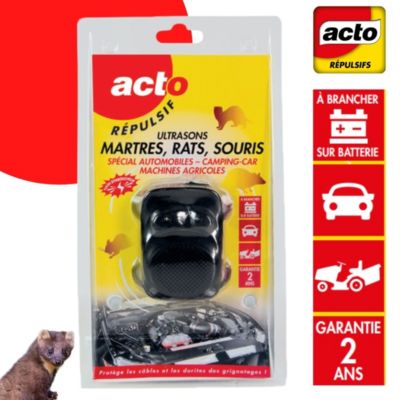 Ultrasons répulsifs anti-rongeurs Acto spécial pour automobiles