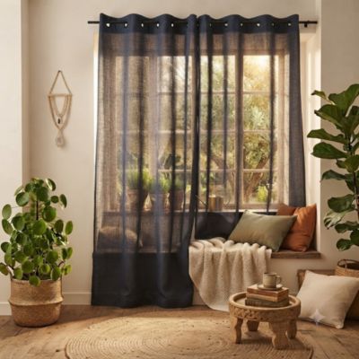 Un rideau tamisant Bea chiné design et moderne