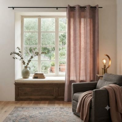 Un rideau tamisant Bea chiné design et moderne