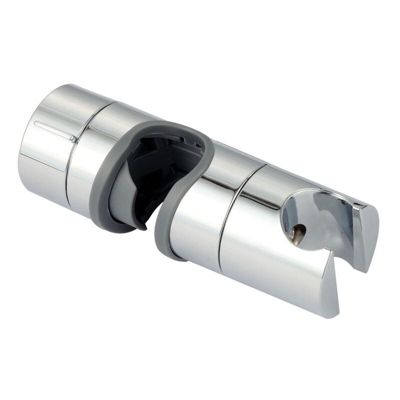 upport de Douche à Main Remplaçable Support de Pommeau de Douche ABS Chromé1825MM à Diamètre Réglable