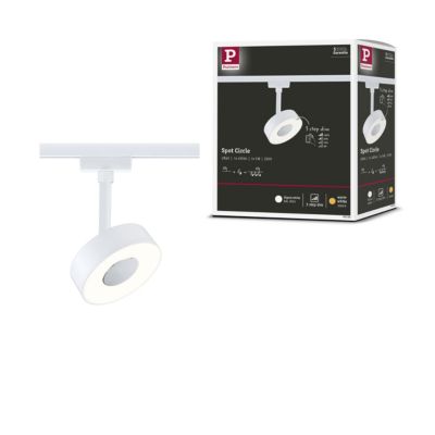 URail Spot sur rail 3-Step-Dim Circle 280lm 5W 3000K gradable 230V ...