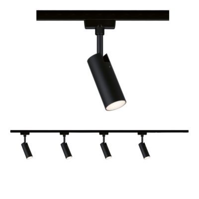 URail Spot sur rail Tubo Kit de démarrage 4x250lm 4x4,5W 3000K 230V ...