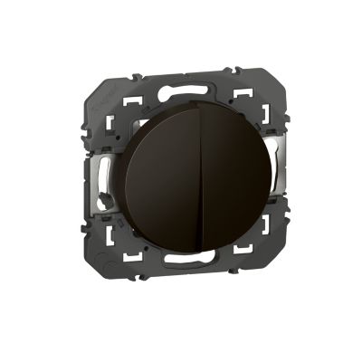 Va-et-vient et Poussoir Legrand Dooxie noir