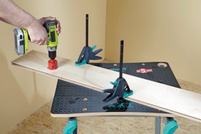 Valet de serrage et serre-joint Wolfcraft PRO 65-150-W 90kg