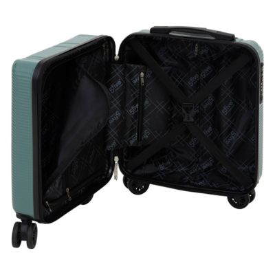 Valise cabine ABS low cost 8 roues vert - 5five