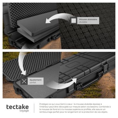 Doskocil Étui de protection pour pistolet coque rigide 12 x 8 x 2,75