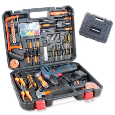 Valise à Outils FISHTEC Perceuse - Visseuse - Dévisseuse