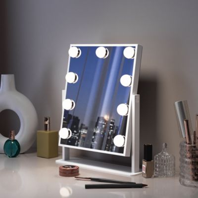VANITII  Miroir de maquillage hollywood coiffeuse avec lumière 25x30cm