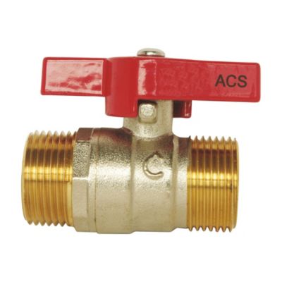 Vanne à Sphère PVC Somatherm For You - Double Femelle 1" - Passage Intégral - Pour Eau Potable (16 Bars Max)