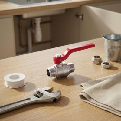 Vanne à sphère Mâle / Mâle 20/27 Diall