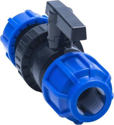 Vanne à compression pour tube PE 32 mm 16 Bars | Castorama
