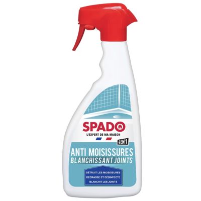 Vaporisateur antimoisissures blanchissant joints Spado 500ml Castorama