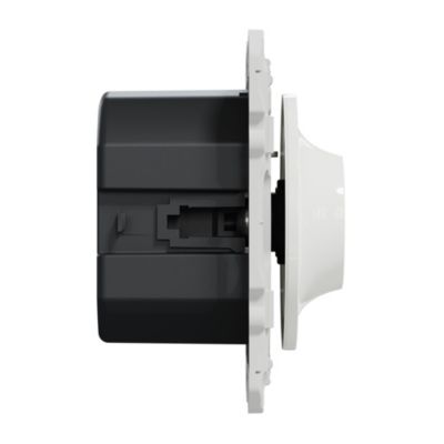 Variateur de lumière universel en 2 ou 3 fils 3W 200W Schneider Electric Odace blanc