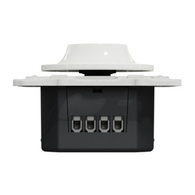 Variateur de lumière universel en 2 ou 3 fils 3W 200W Schneider Electric Odace blanc